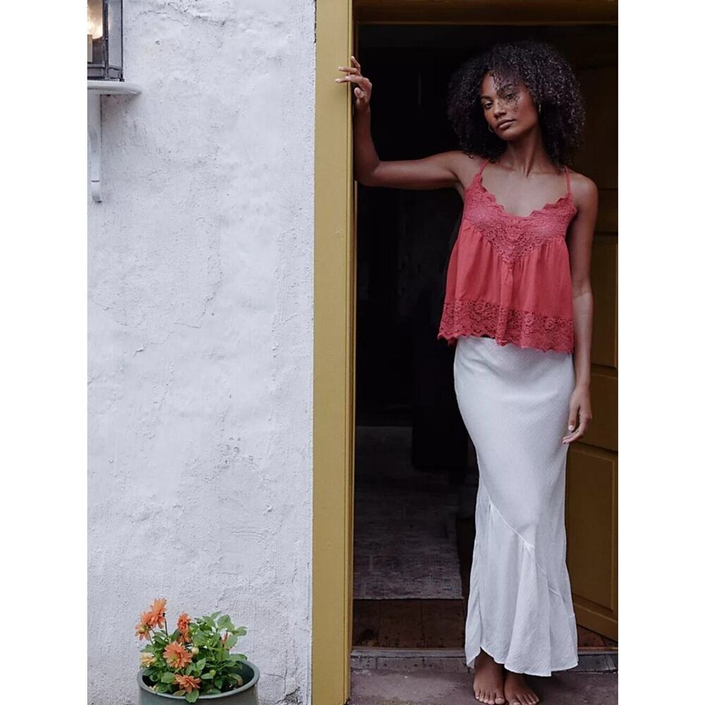 *FINAL PRICE DROP* Nwt Intimately Free People Sweet On You Bias-Cut Slip Skirt - Picture 3 of 5
